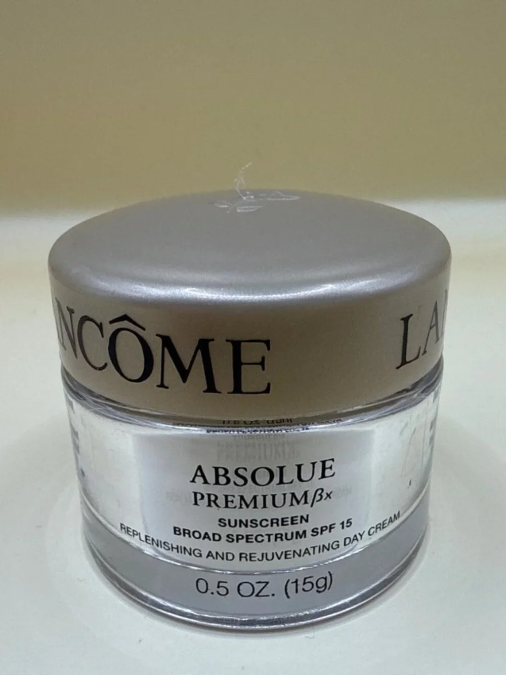 **5/$25** BEAUTY – Lancôme Absolue Premium ßx Replenishing Day Cream SPF 15